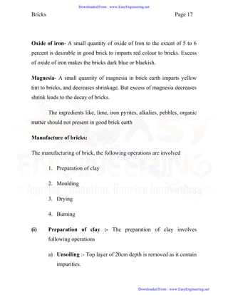 Building construction and materials notes | PDF