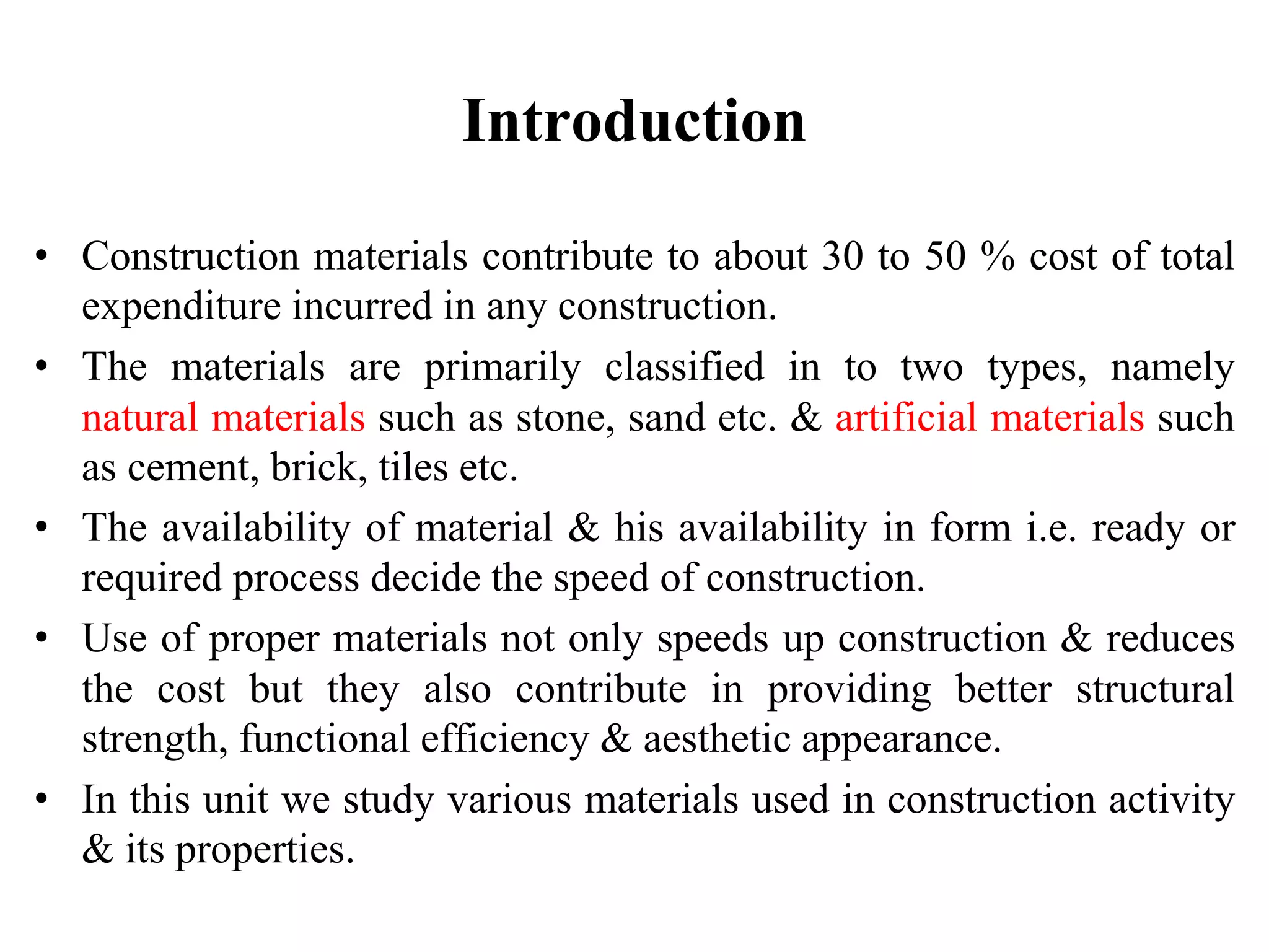 Building construction materials stone | PPTX