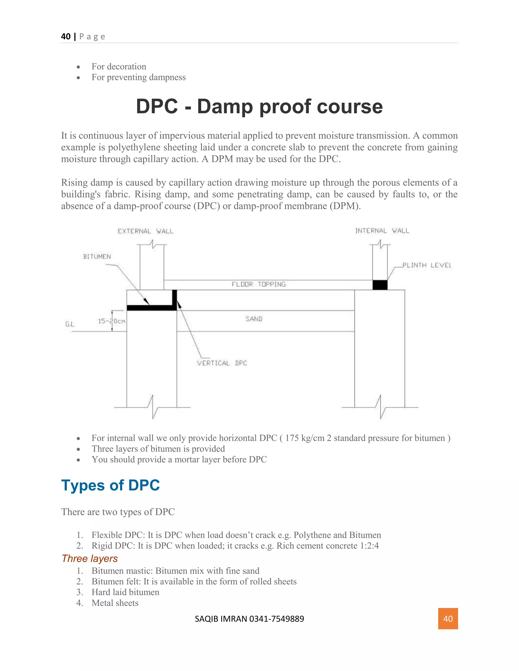 Construction Notes Pd Example Building construction notes pdf | PDF