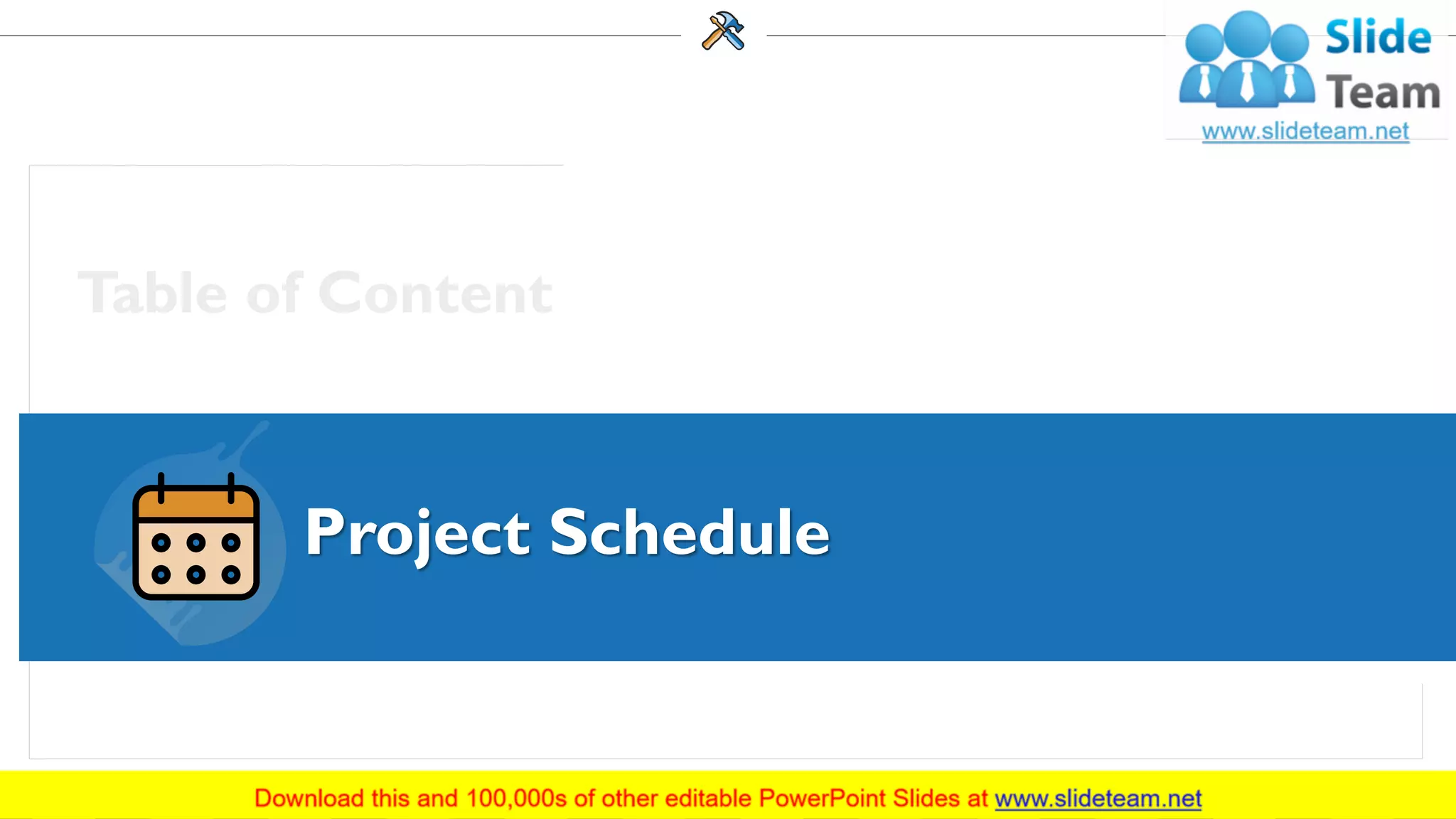 Project Schedule
14
 