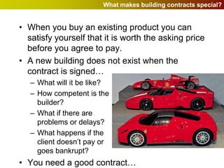 Building contracts and the JCT | PPTX