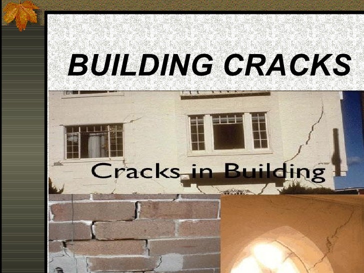 Literature review on cracks in building image