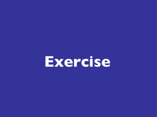 Exercise 
