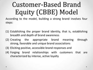 Building Customer Based Brand Equity Presentation | PPTX | Marketing ...