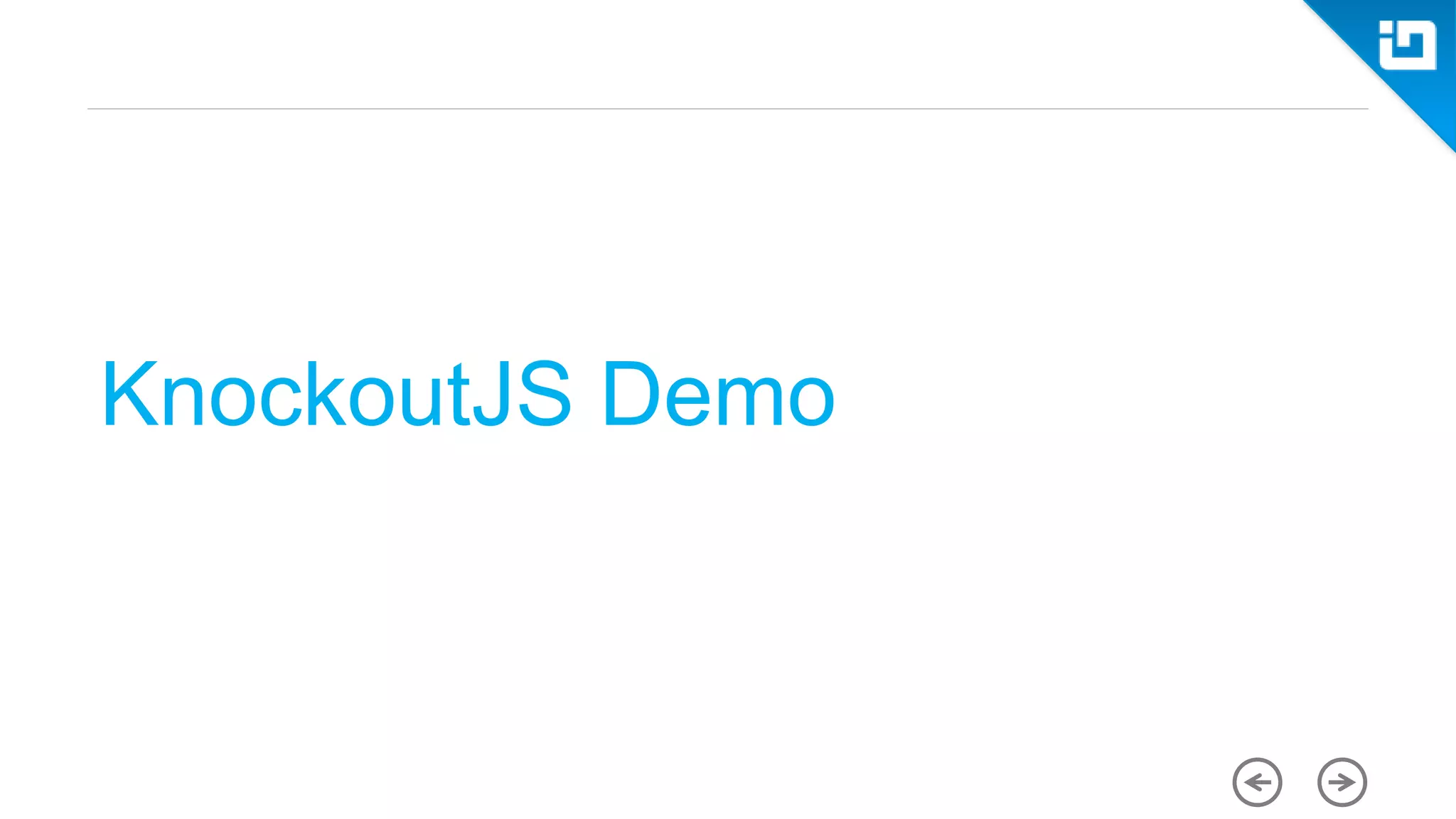 KnockoutJS Demo 