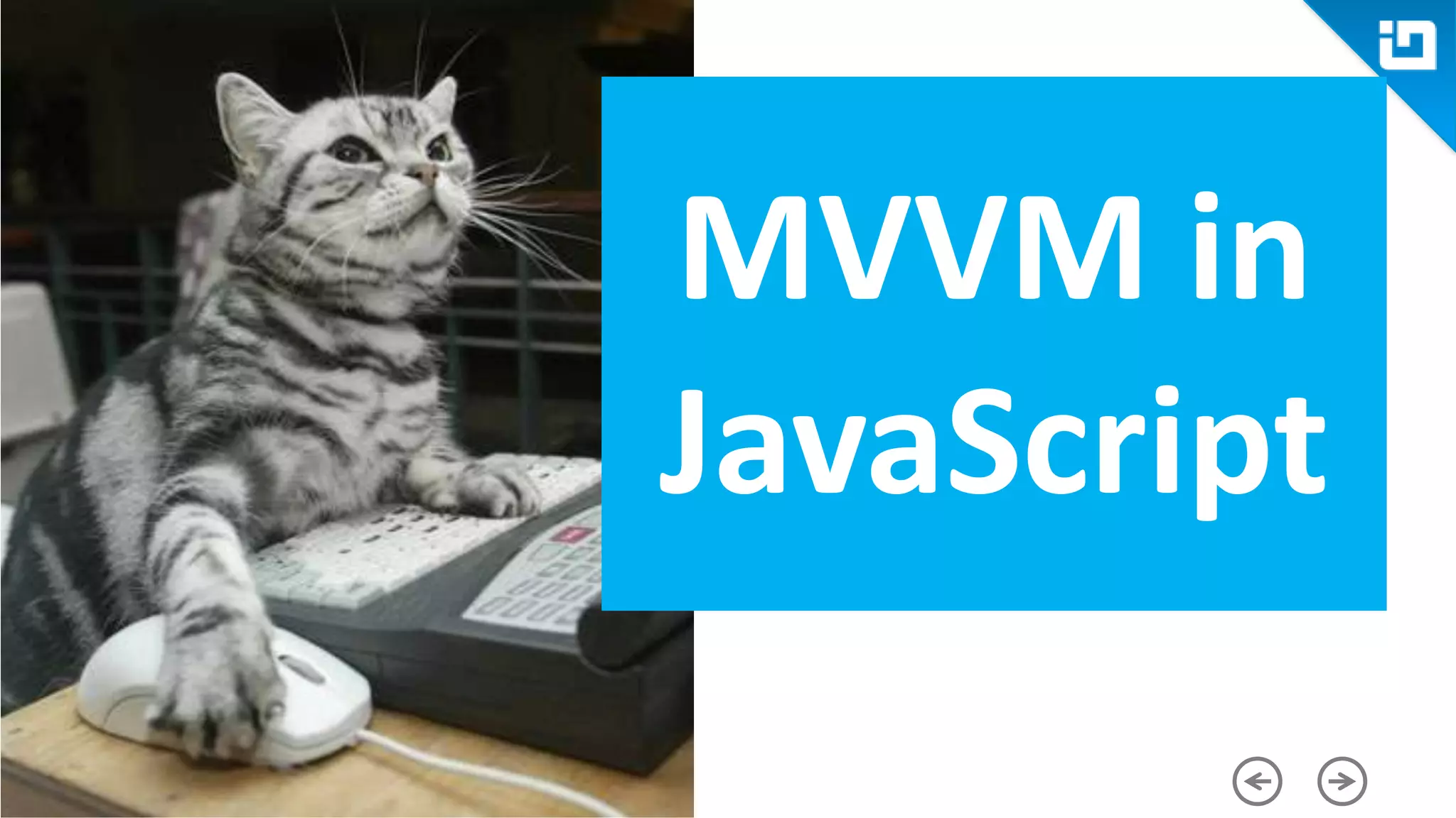 MVVM in JavaScript 
