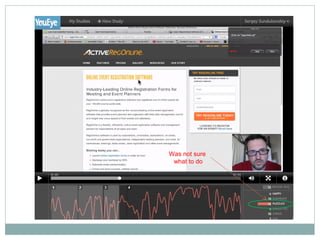 Was not sure
what to do
 