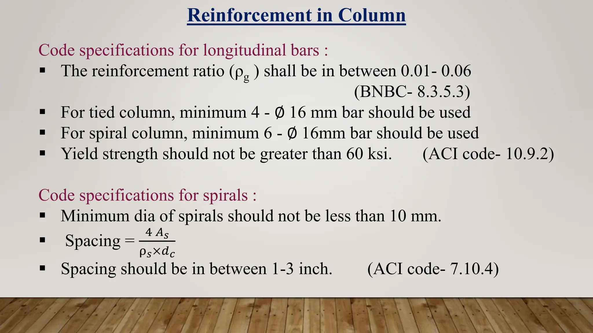 Presentation on Slab, Beam, Column, and Foundation/Footing | PPTX