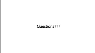 Questions???
 