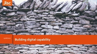 Building digital capability
15/06/2017
1
 