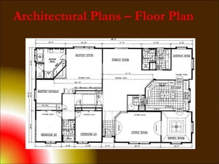 Architectural Plans – Floor Plan
 