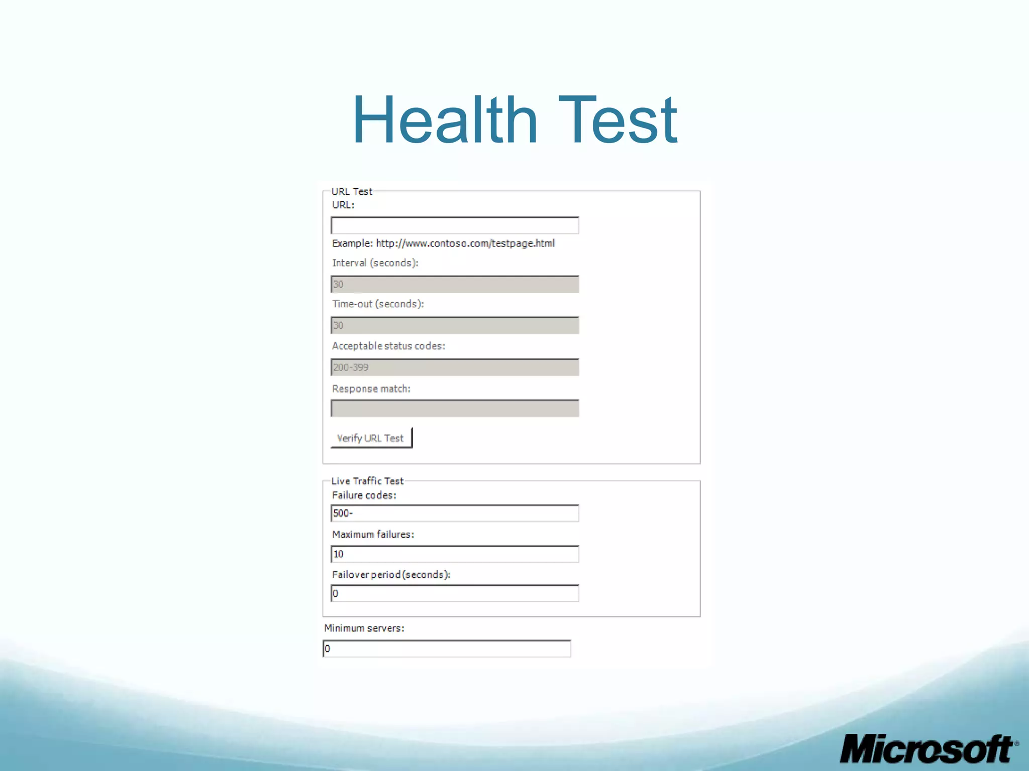Health Test 