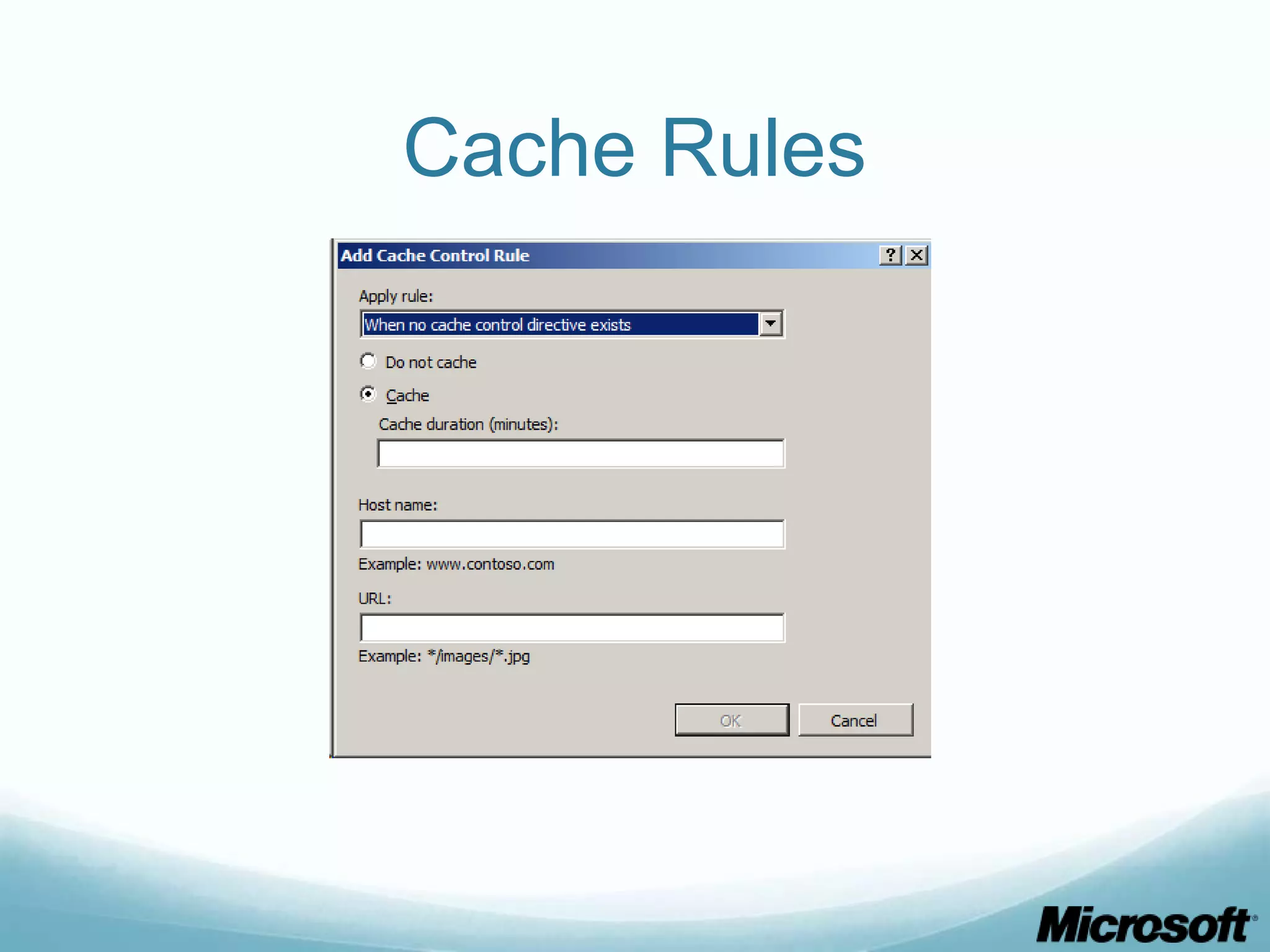 Cache Rules 