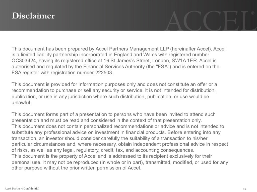 Disclaimer This Document Has Been
