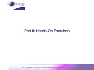 Part II: Hands-On Exercises