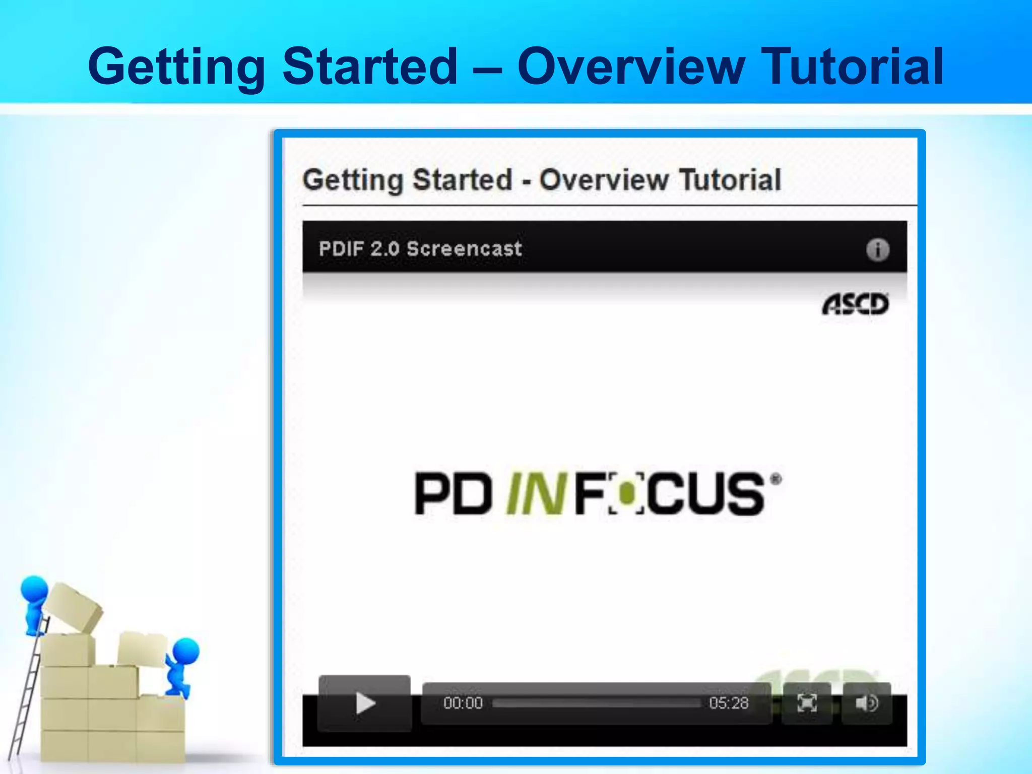 Getting Started – Overview Tutorial
 