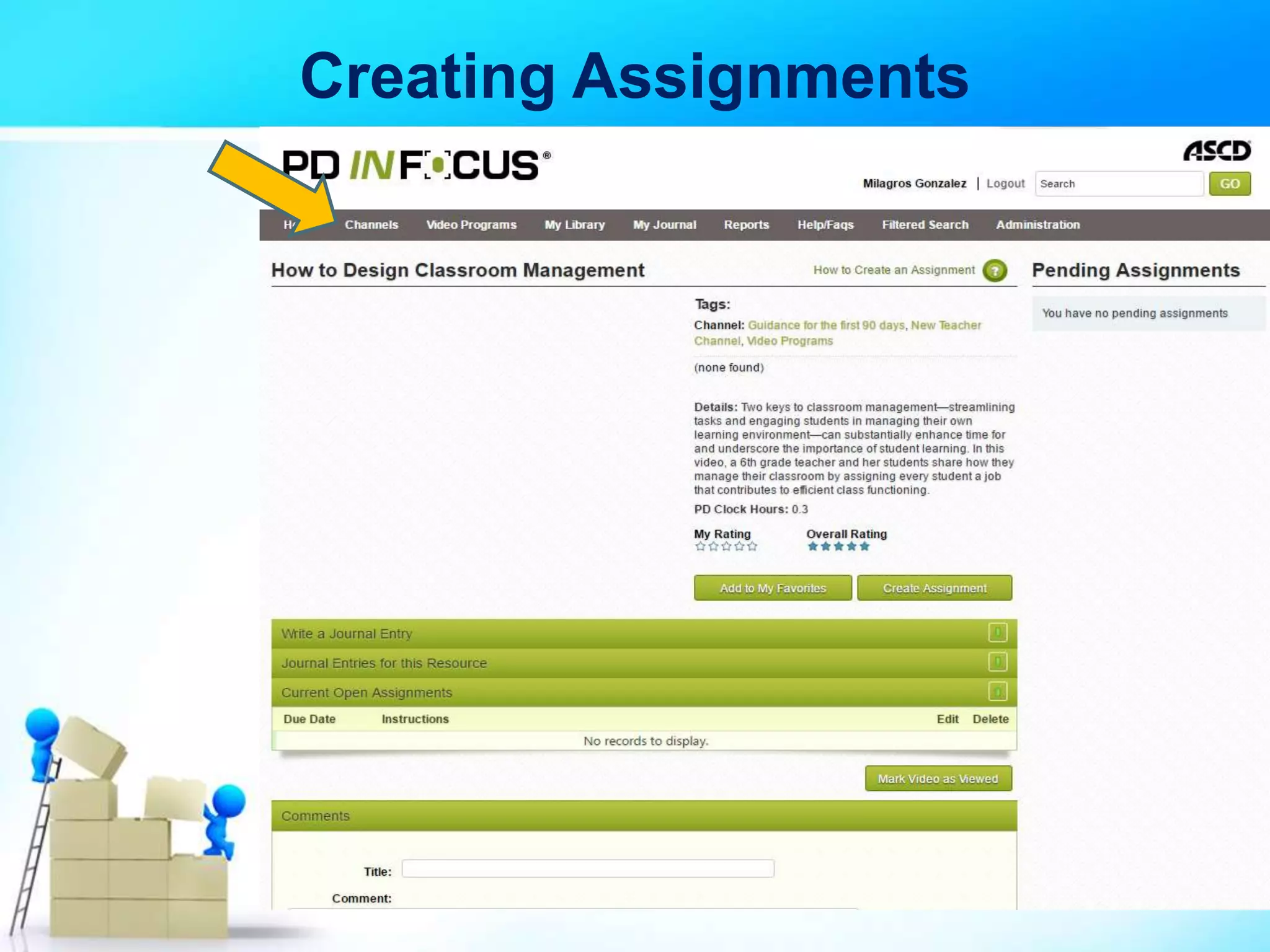 Creating Assignments
 