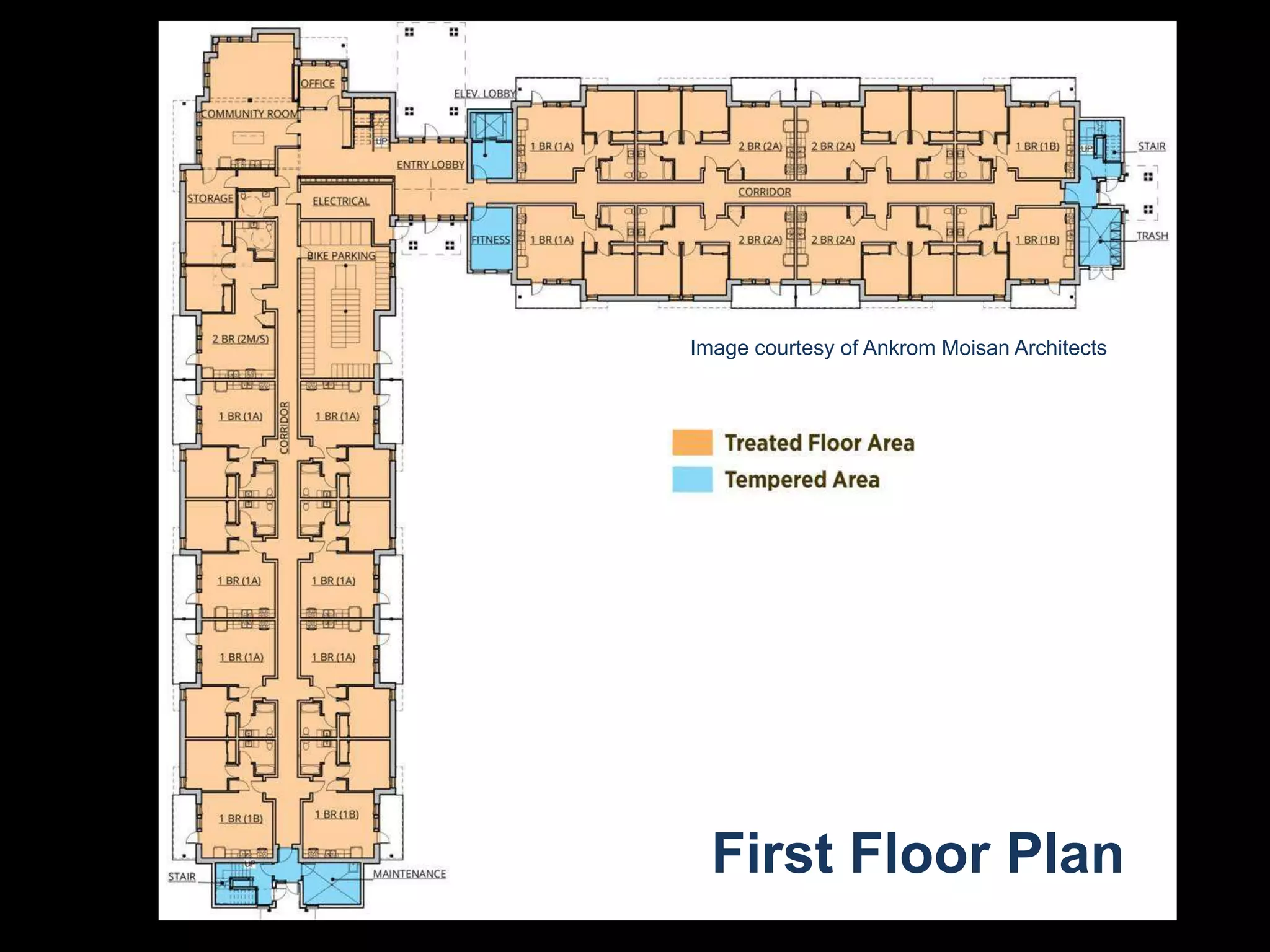 First Floor Plan
Image courtesy of Ankrom Moisan Architects
 