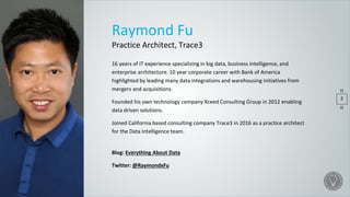 Raymond Fu Building enterprise advance analytics platform | PPTX
