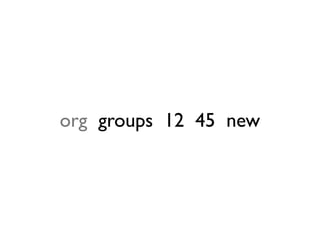 org groups 12 45 new
 