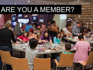 ARE YOU A MEMBER?
 