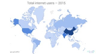 20162014201520142015Total internet users –
goo.gl/iJAfRJ
 