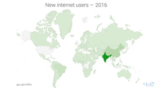 2014≈2014201420152016New internet users –
goo.gl/iJAfRJ
 