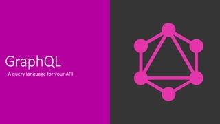 A query language for your API
 