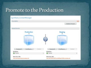 Promote to the Production