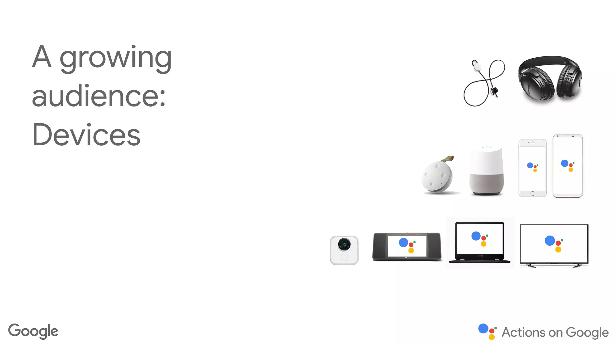 A growing
audience:

Devices
 