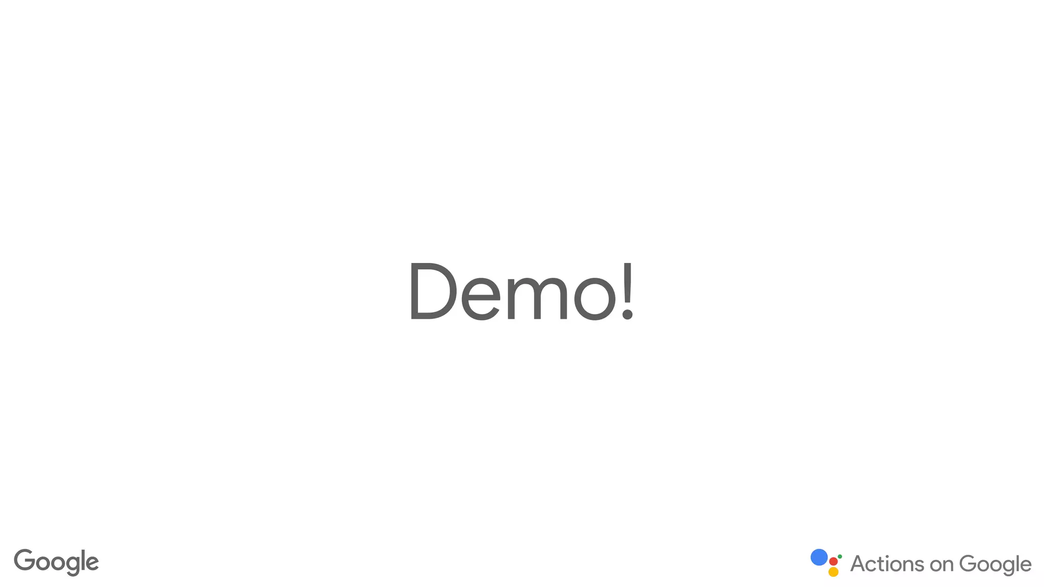 Demo!
 