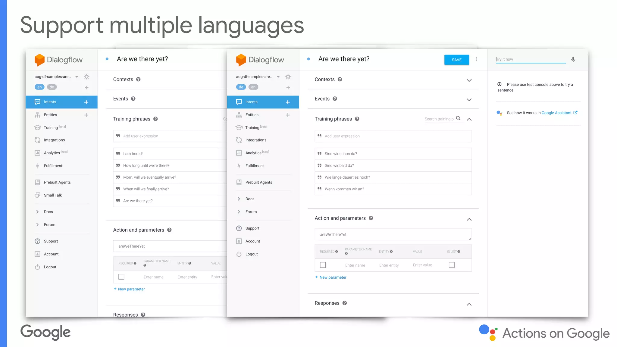 Support multiple languages
 
