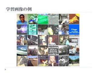 学習画像の例
 