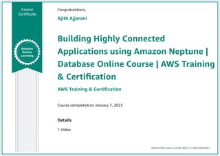 Building Highly Connected Applications using Amazon Neptune.pdf