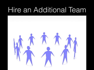 Hire an Additional Team
 