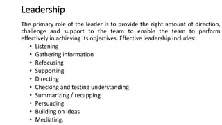 Building high performance team | PPTX