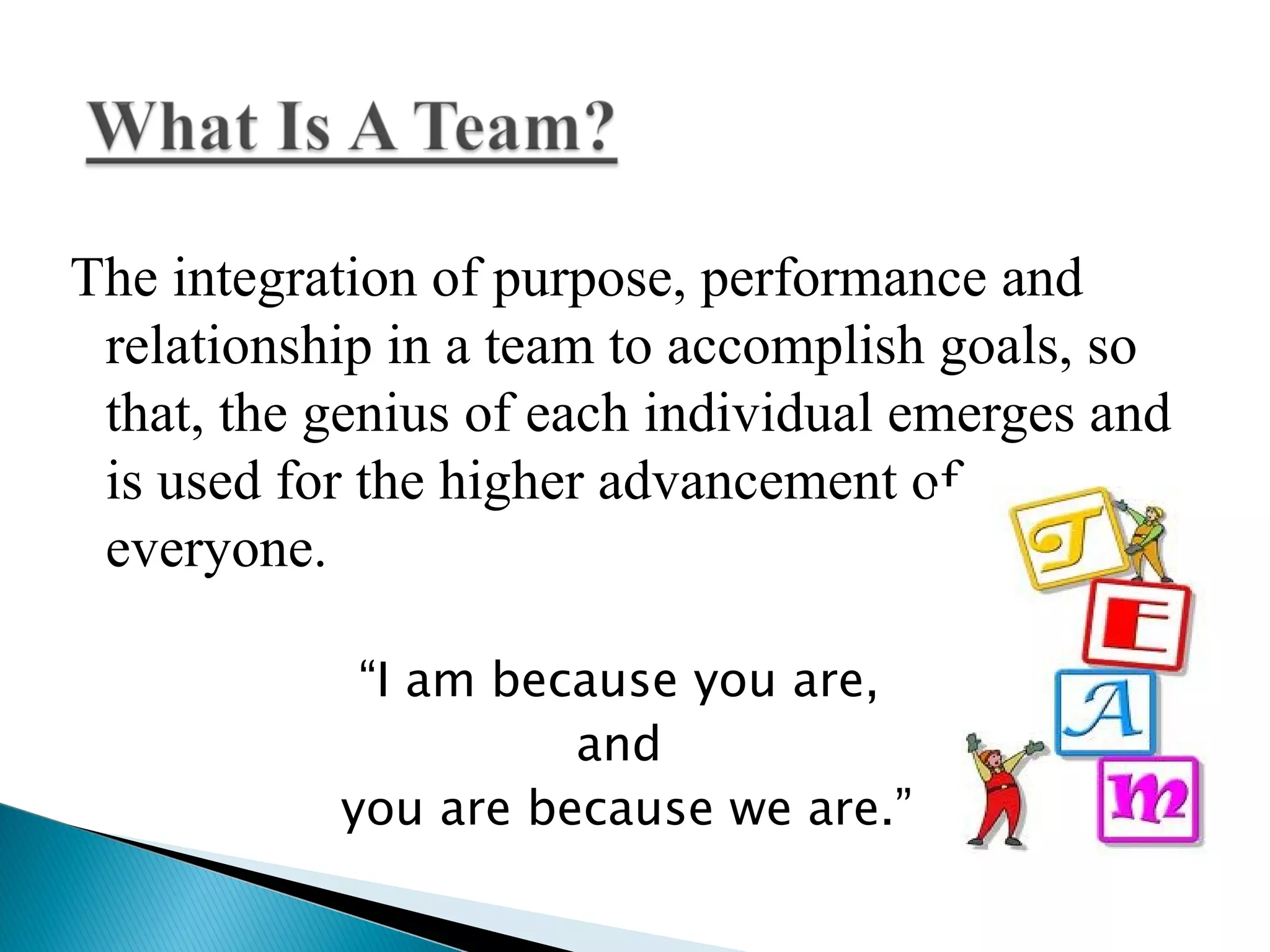 Building high performance teams | PPT