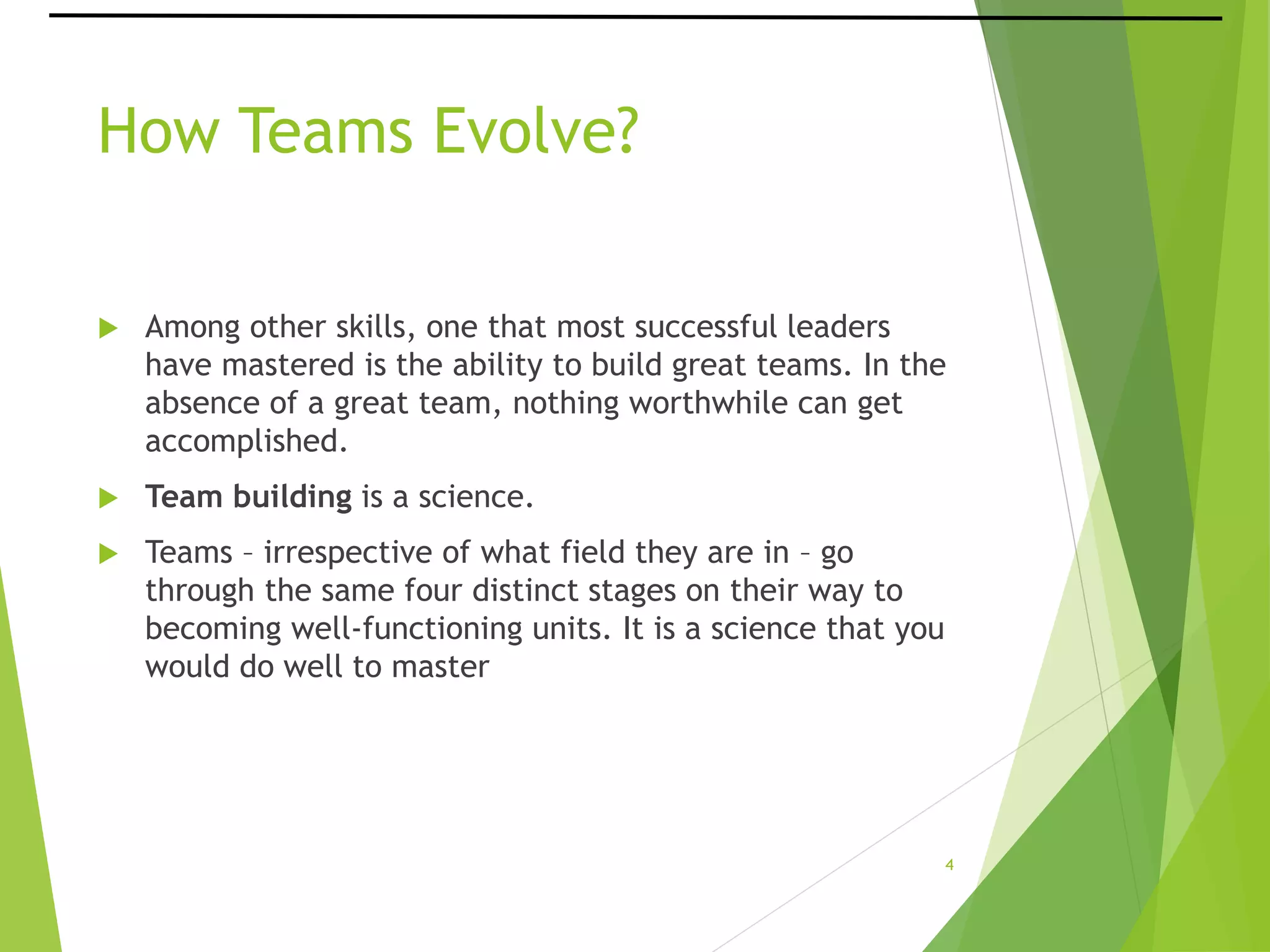 Building high performance teams | PPTX