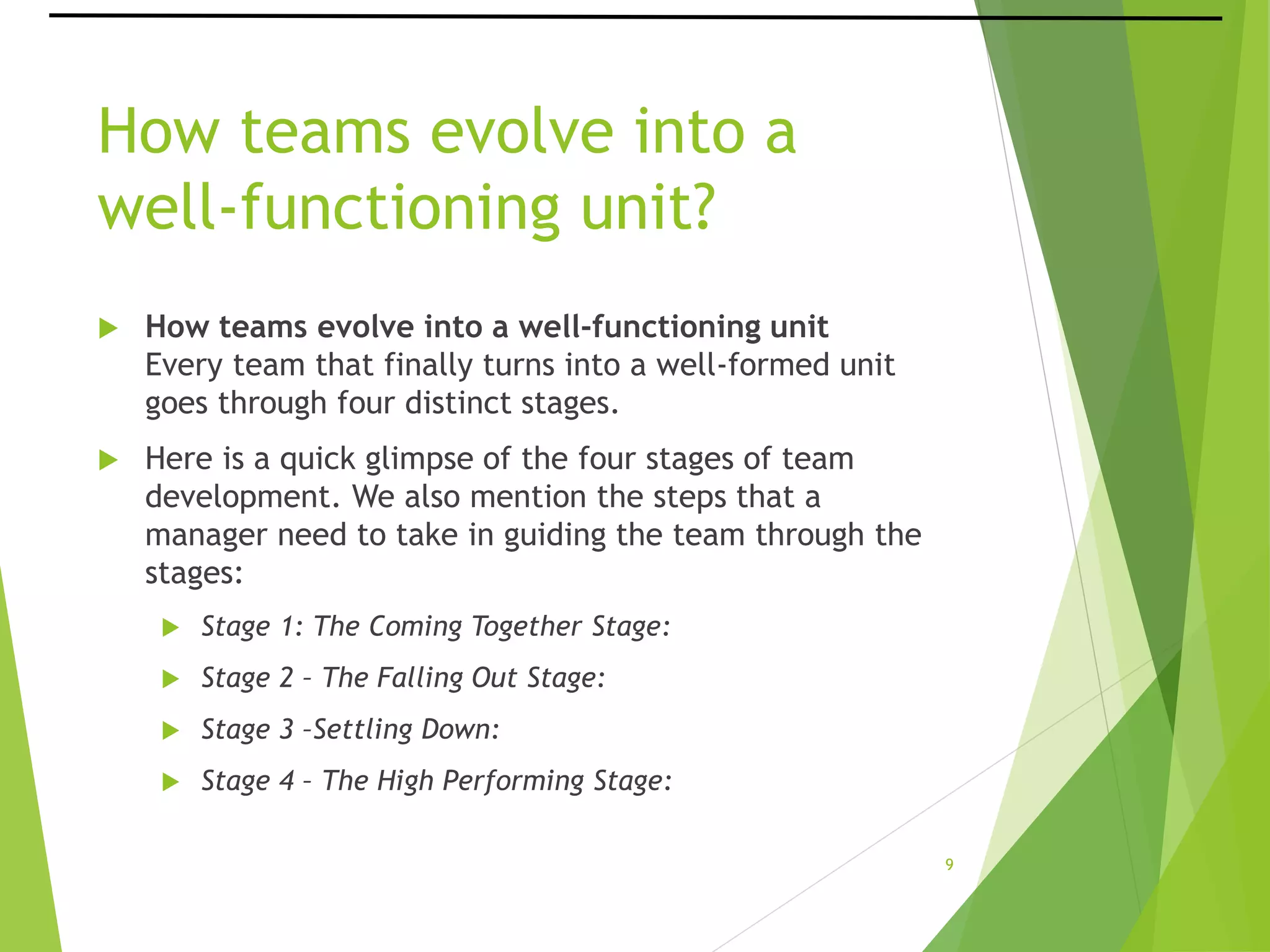 Building high performance teams | PPTX