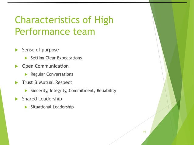 Building high performance teams | PPTX | Business Administration | Business