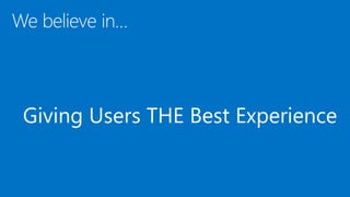 In building THE perfect web apps 
 