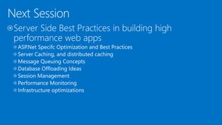 https://developer.yahoo.com/performance/ 
https://github.com/ligershark/webdevchecklist.com 
https://channel9.msdn.com/Events/TechEd/NorthAm 
erica/2014/DEV-B418#fbid 
 