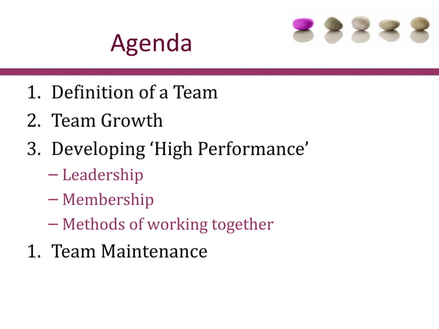 Building High Performing Teams | PPT