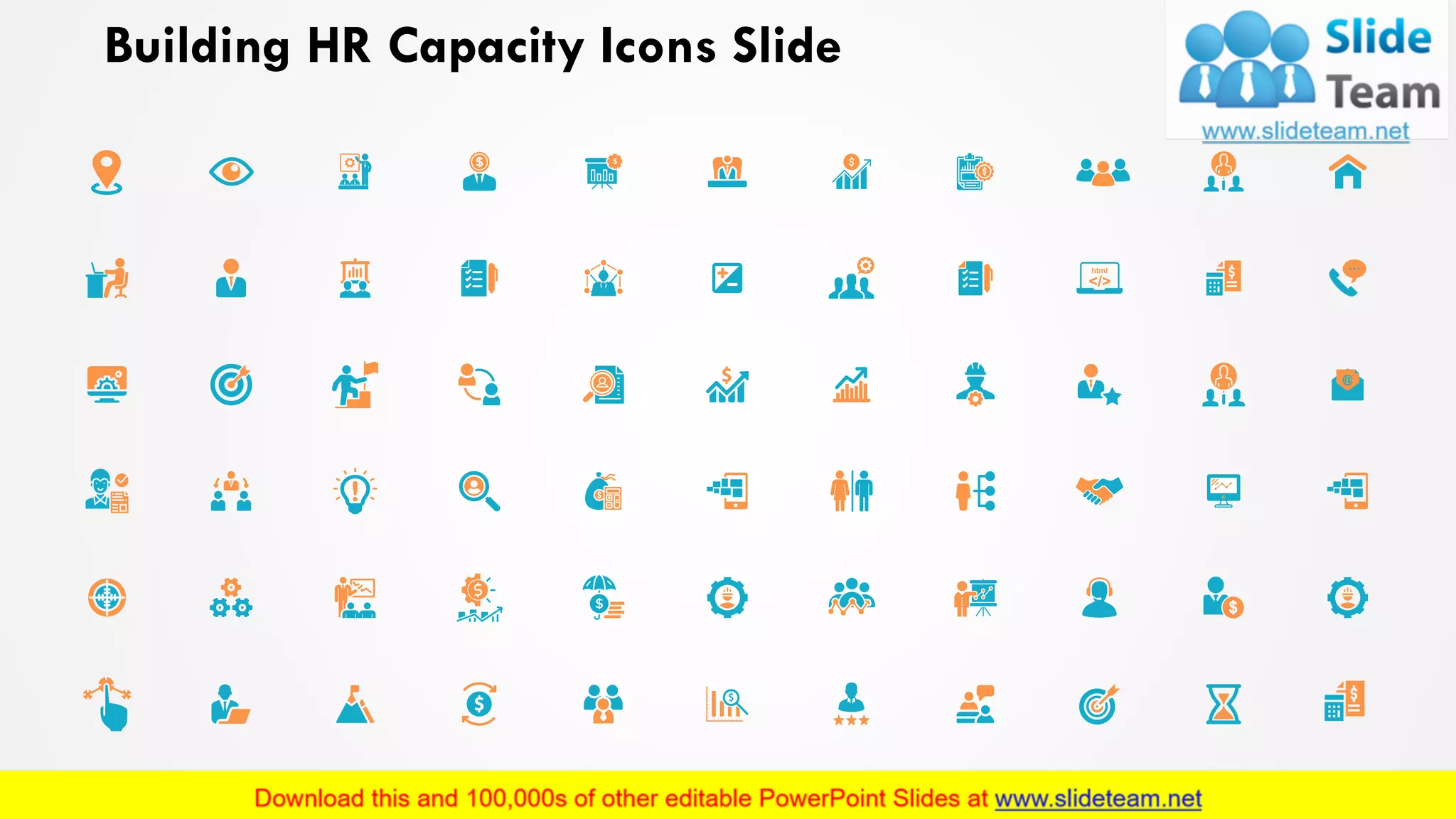 Building HR Capacity Icons Slide
14
 