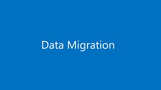 Data Migration
 