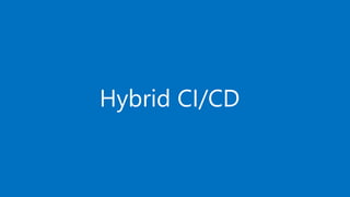 Hybrid CI/CD
 