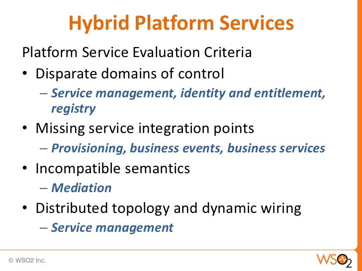 Building a Hybrid Platform as a Service