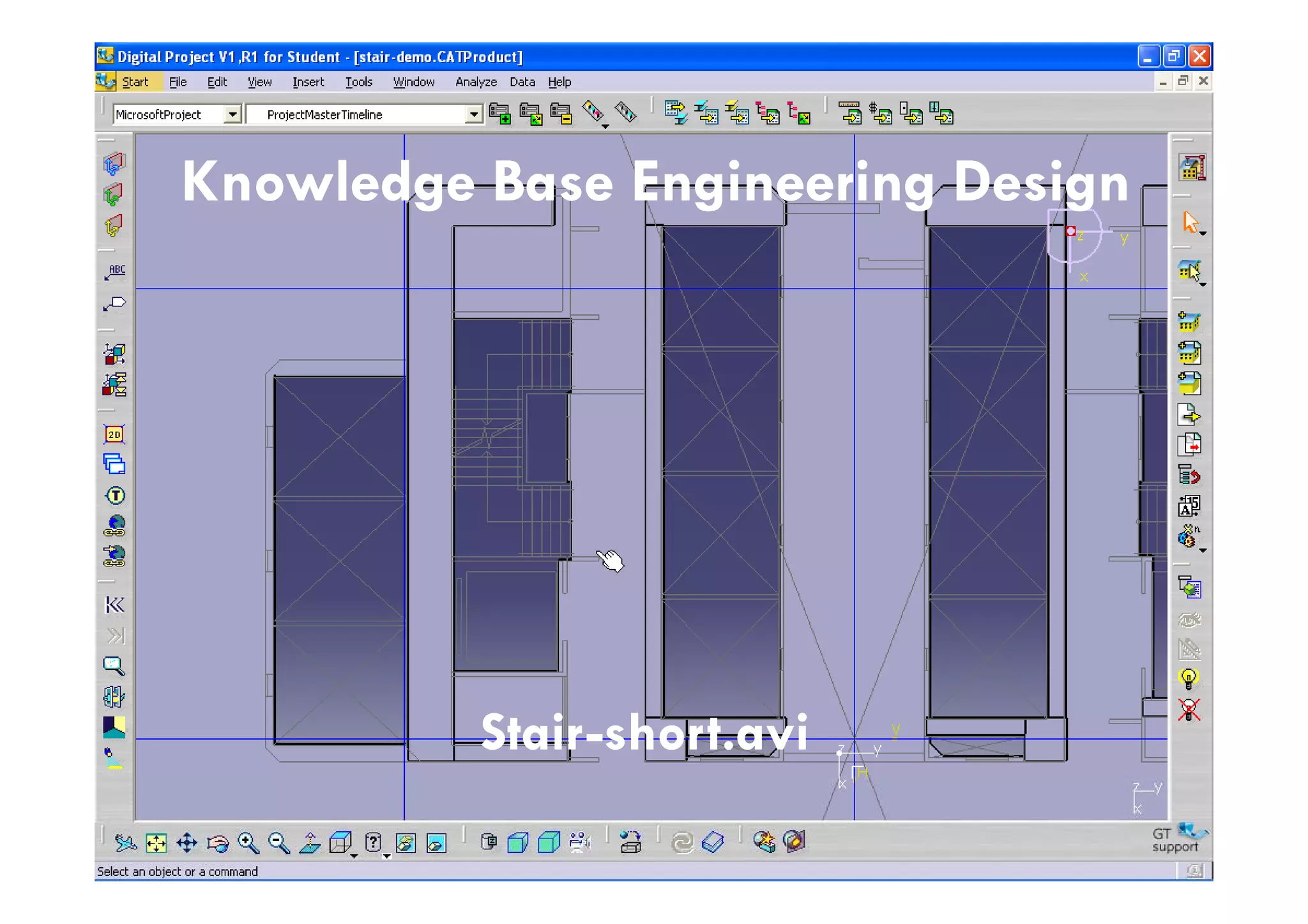 73
Knowledge Base Engineering DesignKnowledge Base Engineering Design
StairStair--short.avishort.avi
 