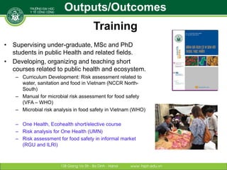 Building institutional research capacity for integrated approaches: An example from Vietnam