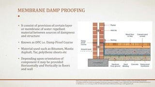 Building insulation and moisture protection | PPTX